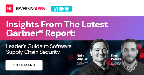 Insights from the Gartner Leaders Guide to Software Supply Chain Security