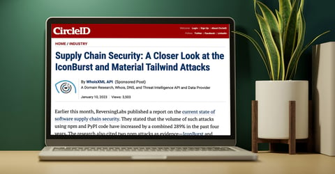 Supply Chain Security: A Closer Look at the IconBurst and Material Tailwind Attacks