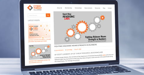 Cyber Threat Alliance: Fighting Malware Means Strength in Numbers