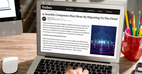 Forbes gathers insights to cloud migration benefits