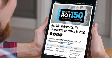 Cybercrime Magazine: Hot 150 Cybersecurity Companies To Watch In 2021