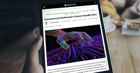 Information Security Buzz: Commercial Software’s Seven Deadly Sins