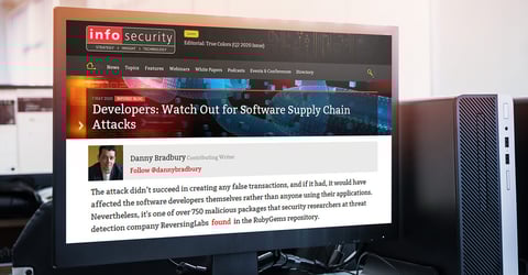 Infosecurity: Developers: Watch Out for Software Supply Chain Attacks