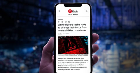 SC Media: Why software teams have to change their focus from vulnerabilities to malware