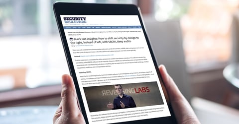 Security Boulevards: Black Hat insights - How to shift security-by-design to the right, instead of left, with SBOM, deep audits