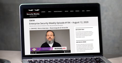 Security Weekly interviews ReversingLabs CEO Mario Vuksan