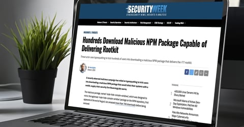 Security Week: Hundreds Download Malicious NPM Package Capable of Delivering Rootkit