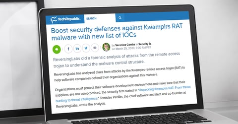 TechRepublic: Boost security defenses against Kwampirs RAT malware with new list of IOCs