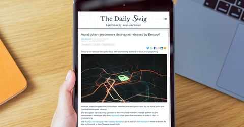 The Daily Swig: AstraLocker ransomware decryptors released by Emsisoft