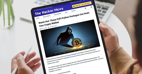 The Hacker News - Watch Out: These PyPI Python Packages Can Drain Your Crypto Wallets