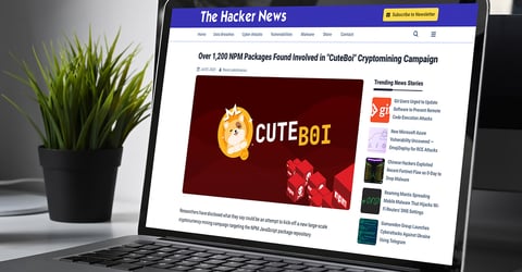 The Hacker News: Over 1,200 NPM Packages Found Involved in "CuteBoi" Cryptomining Campaign
