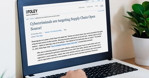 Foley: Cybercriminals are targeting Supply Chain Open Source!