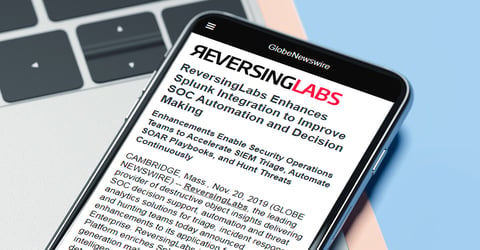 ReversingLabs Enhances Splunk Integration to Improve SOC Automation and Decision Making