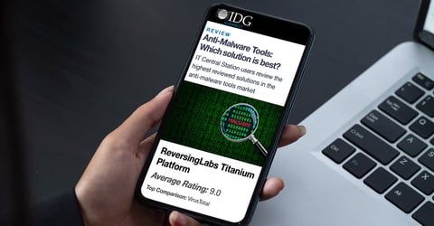 IDG Connect: Anti-Malware Tools - Which solution is best?