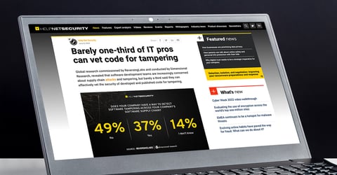 Help Net Security: Barely one-third of IT pros can vet code for tampering