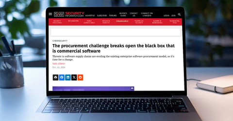 SecurityInfoWatch: The procurement challenge breaks open the black box that is commercial software