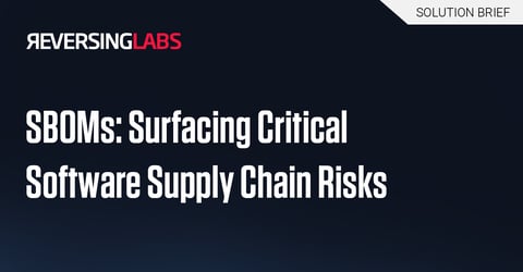 SBOMs: Surfacing Critical Software Supply Chain Risks
