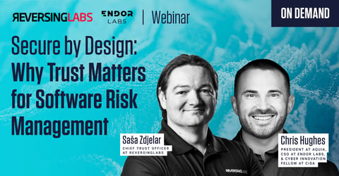 Secure by Design: Why Trust Matters for Software Risk Management